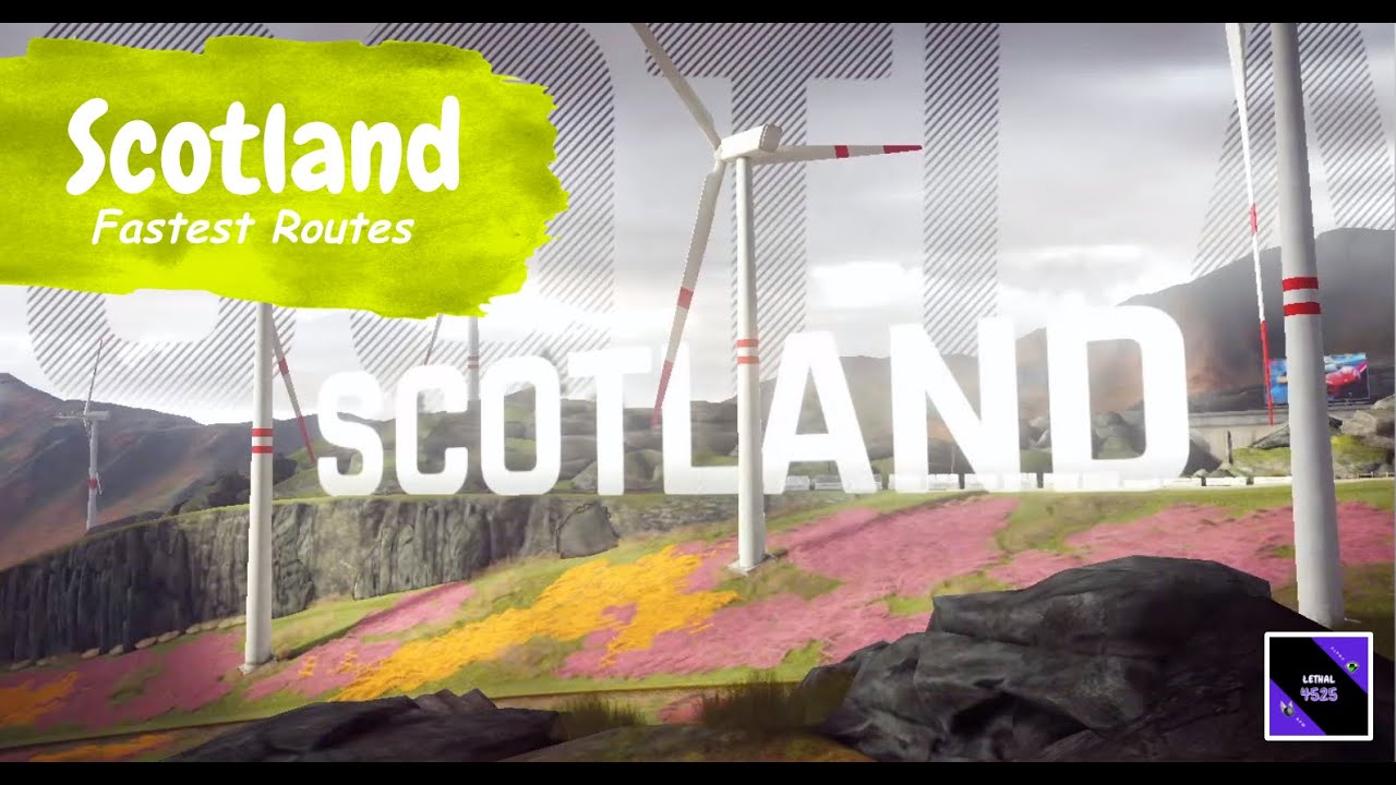 Asphalt 9 | Scotland Fastest Routes
