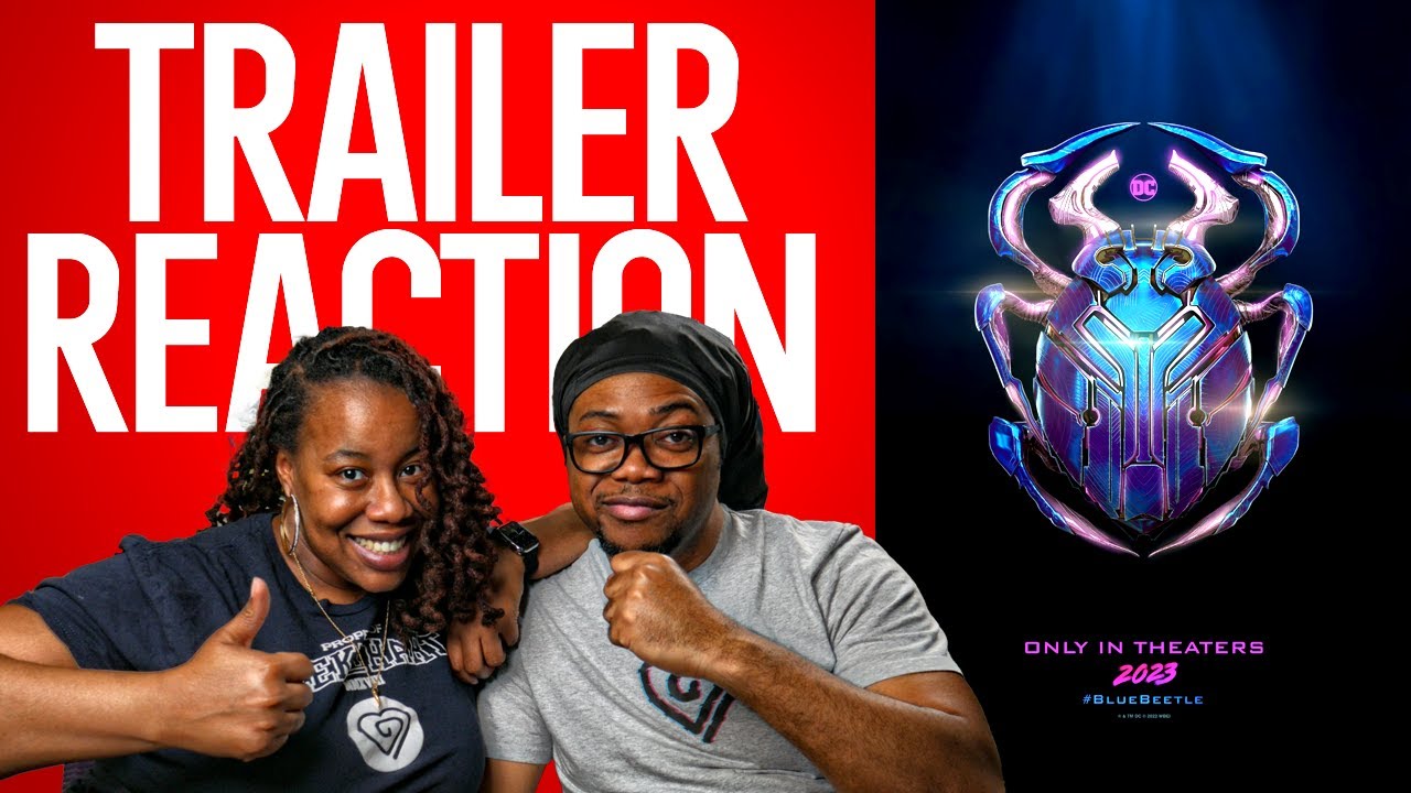 BLUE BEETLE  OFFICIAL Trailer REACTION!!