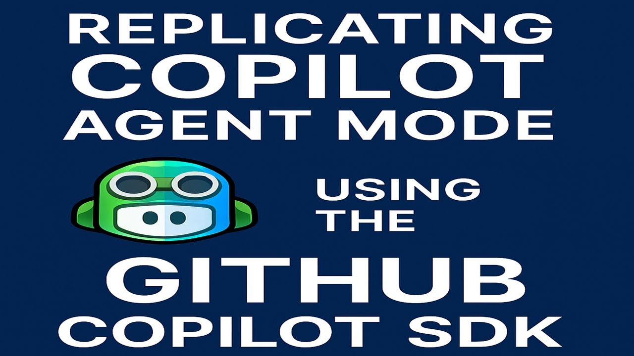 Как воспроизвести режим агента Copilot с помощью SDK, используя собственный код 📦