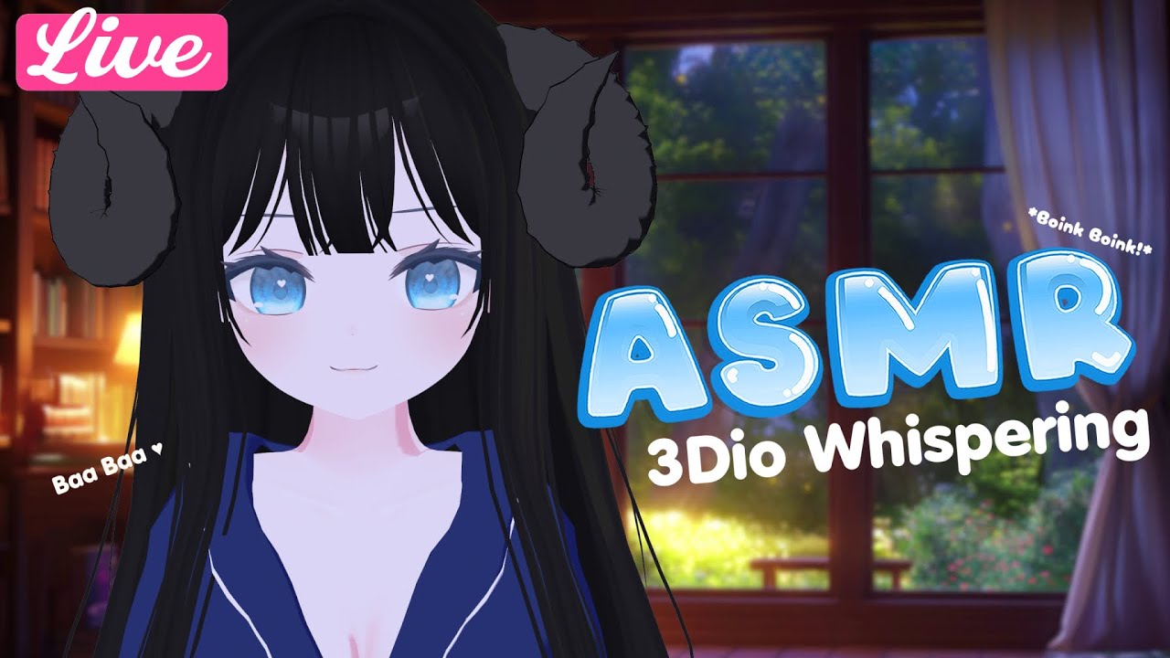 ASMR 💙 3Dio Whispering