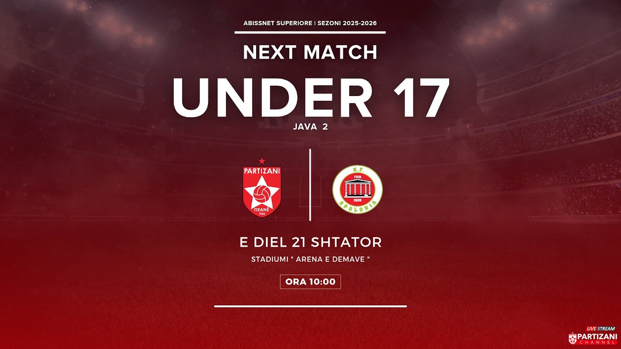 SUPERIORE U17 | PARTIZANI - APOLONIA