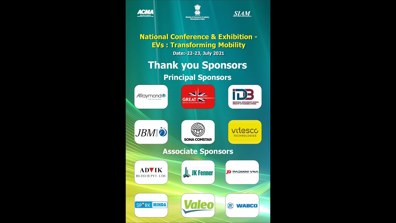National Conference & Exhibition - EVs : Transforming mobility