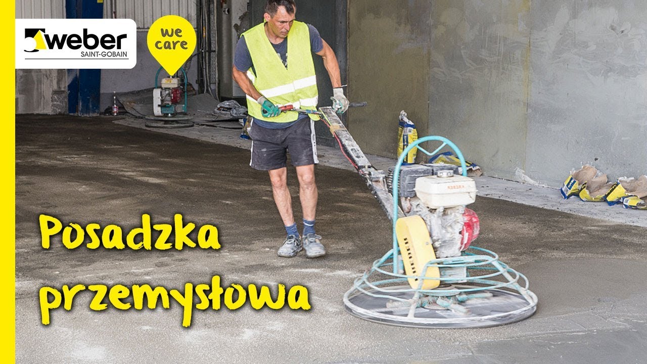 Przemysłowa posadzka betonowa w systemie weberfloor INDUSTRY