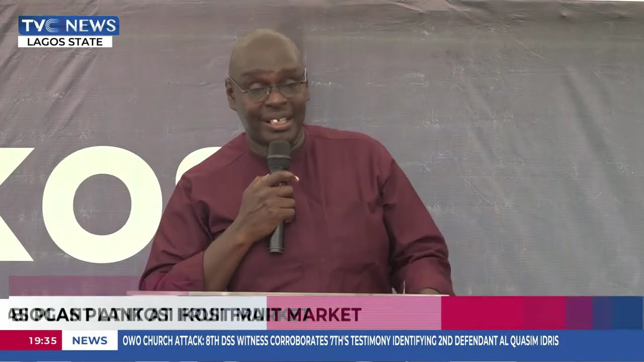 Lagos Govt Inaugurates BIOGAS Plant At Ikosi Fruit Market