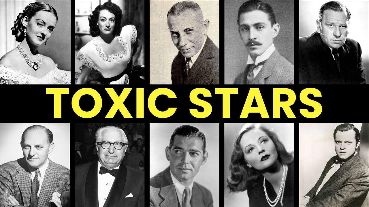 EVERYONE HATED THEM: 10 MOST TOXIC FIGURES IN OLD HOLLYWOOD!