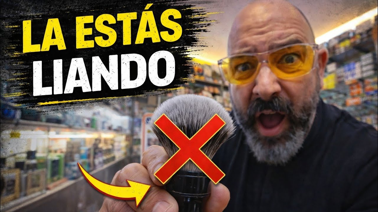Brocha de Afeitar: Cómo Elegirla, Usarla y Evitar los Errores Más Comunes. Al Filo de la Navaja