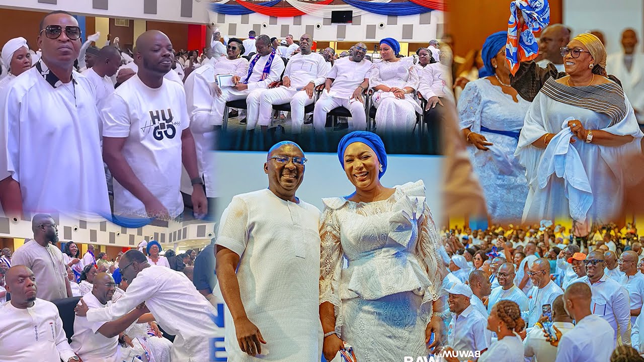 Abronye DC,Adwoa Safo showcase their Dance Moves at NPP Thanksgiving Service after Bawumia’s victory
