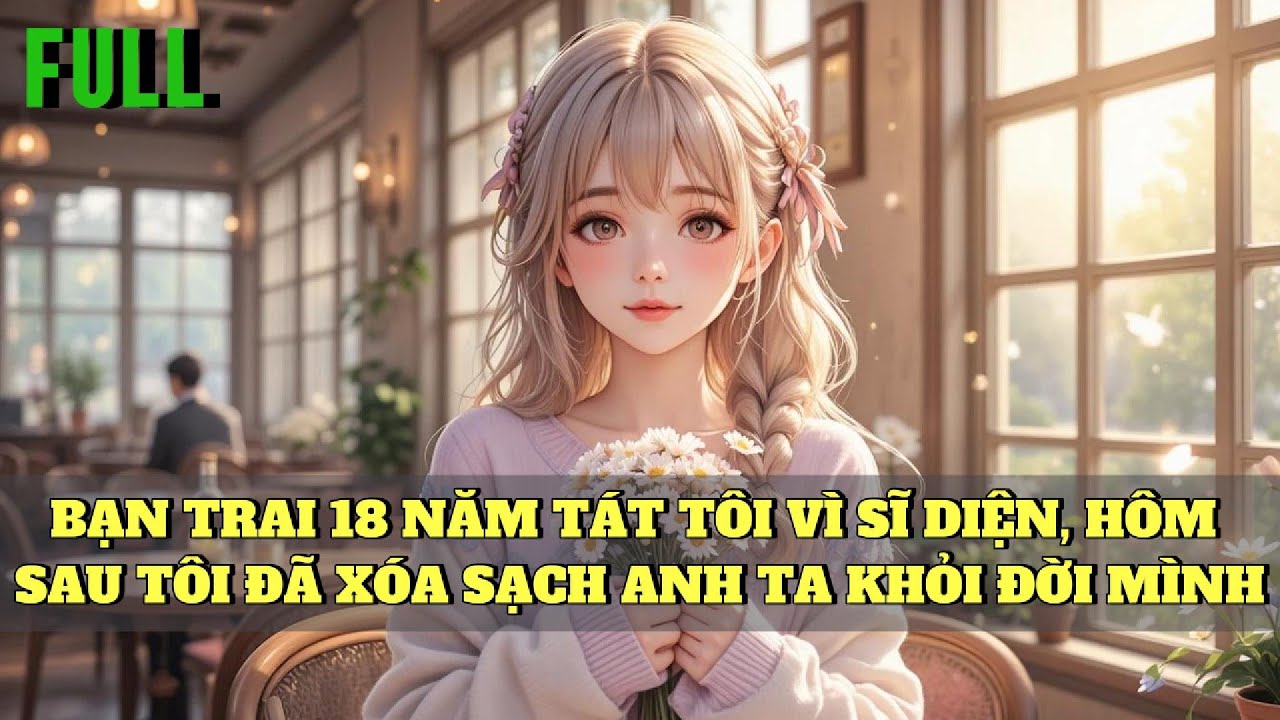 Truyện Audio | BẠN TRAI 18 NĂM TÁT TÔI VÌ SĨ DIỆN, HÔM SAU TÔI ĐÃ XÓA SẠCH ANH TA KHỎI ĐỜI MÌNH