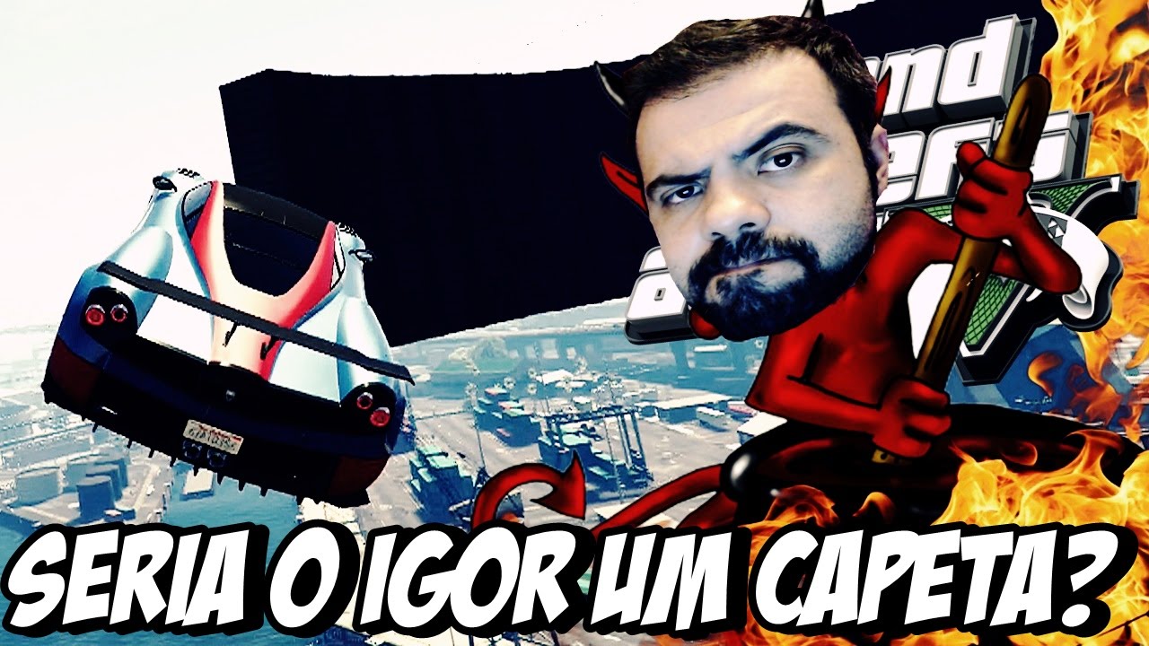 GTA V - Corrida DIFÍCIL, seria o IGOR um CAPETA?