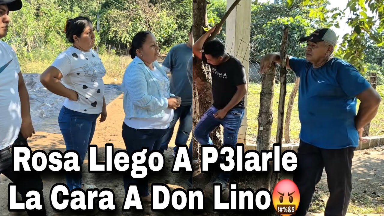 Rosa Asi Llego Con Las Cosas de Doña Michi Enfrento A Don Lino Por Hablador🤬