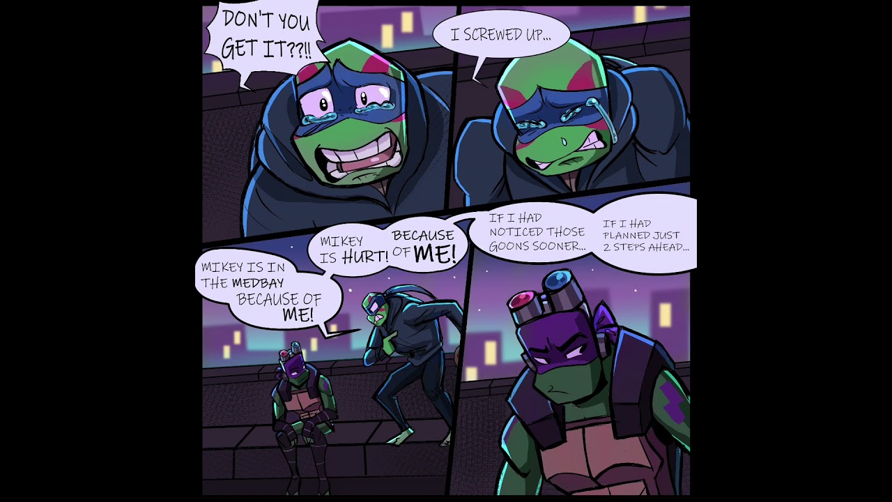 You're doing a good job||ROTTMNT||COMIC DUB||on tumblur Sludge-City||NOT MY ART OR CHARACTERS||