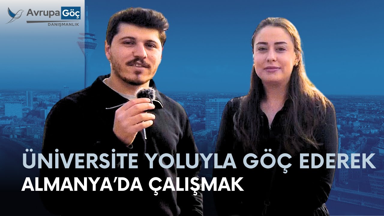 ALMANYA'DA DİYETİSYENLİK MASTER KABULÜ ALAN ÖĞRENCİMİZ Almanya'ya Üniversiteyle Göç Ederek Çalışmak