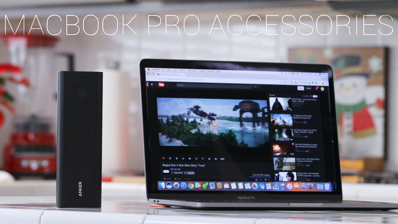 2016 Macbook Pro Must Have Type C Accessories