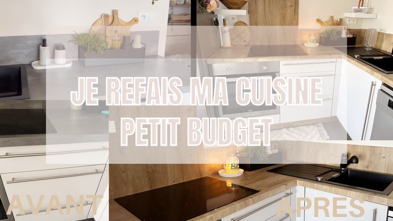 Je refais ma CUISINE à tout petit PRIX ! MOINS DE 60€