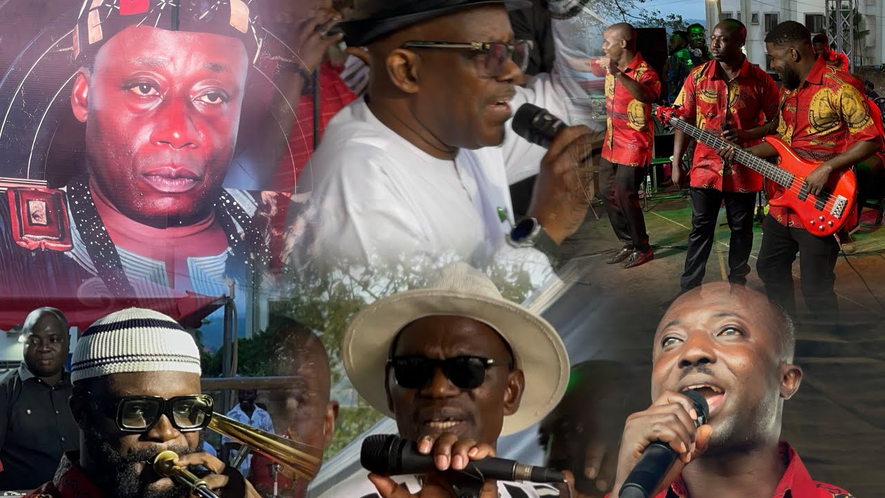 George Darko Band Full Tribute Performance To Their Burger Highlife Legend