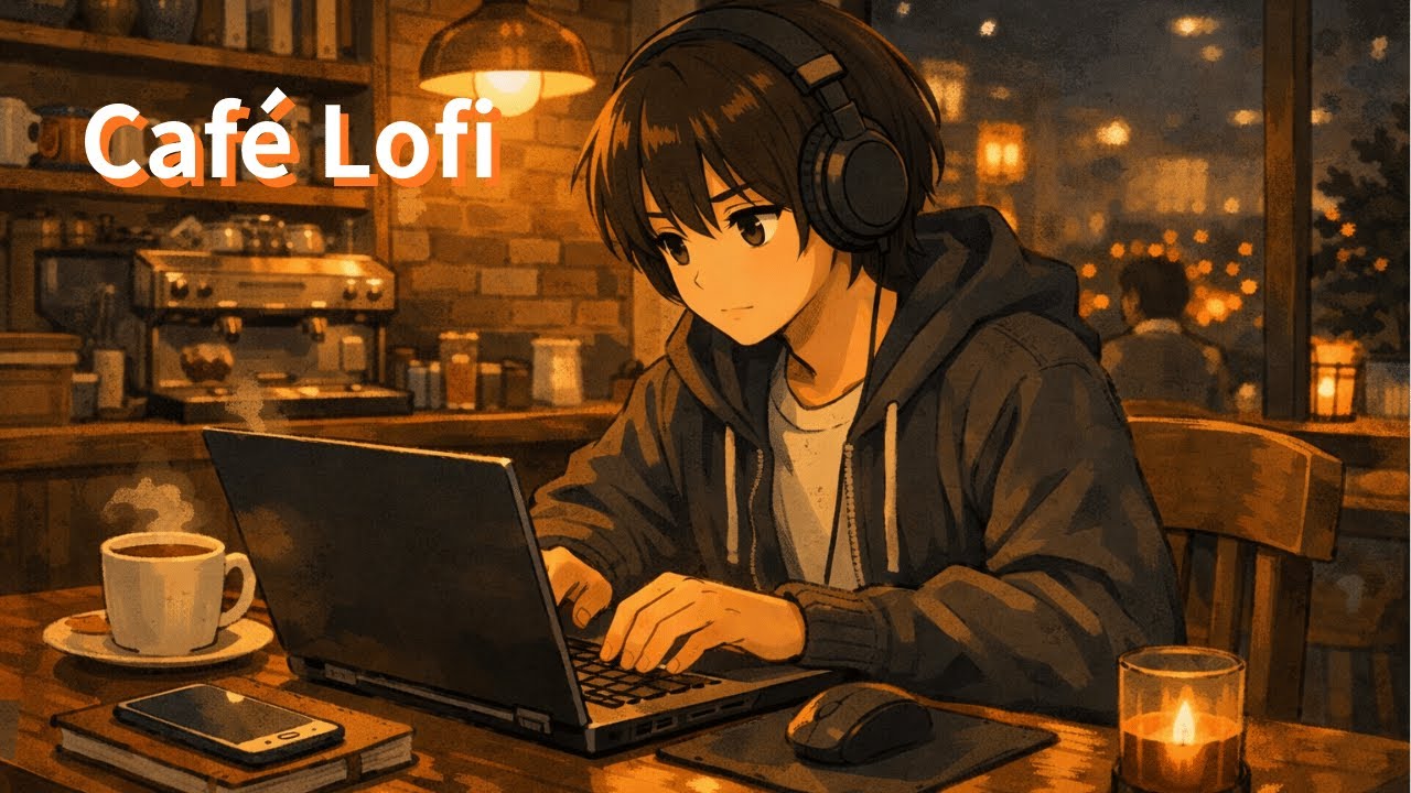 Late Night Café Lofi ☕ Chill Beats for Working & Studying　（1時間9分）
