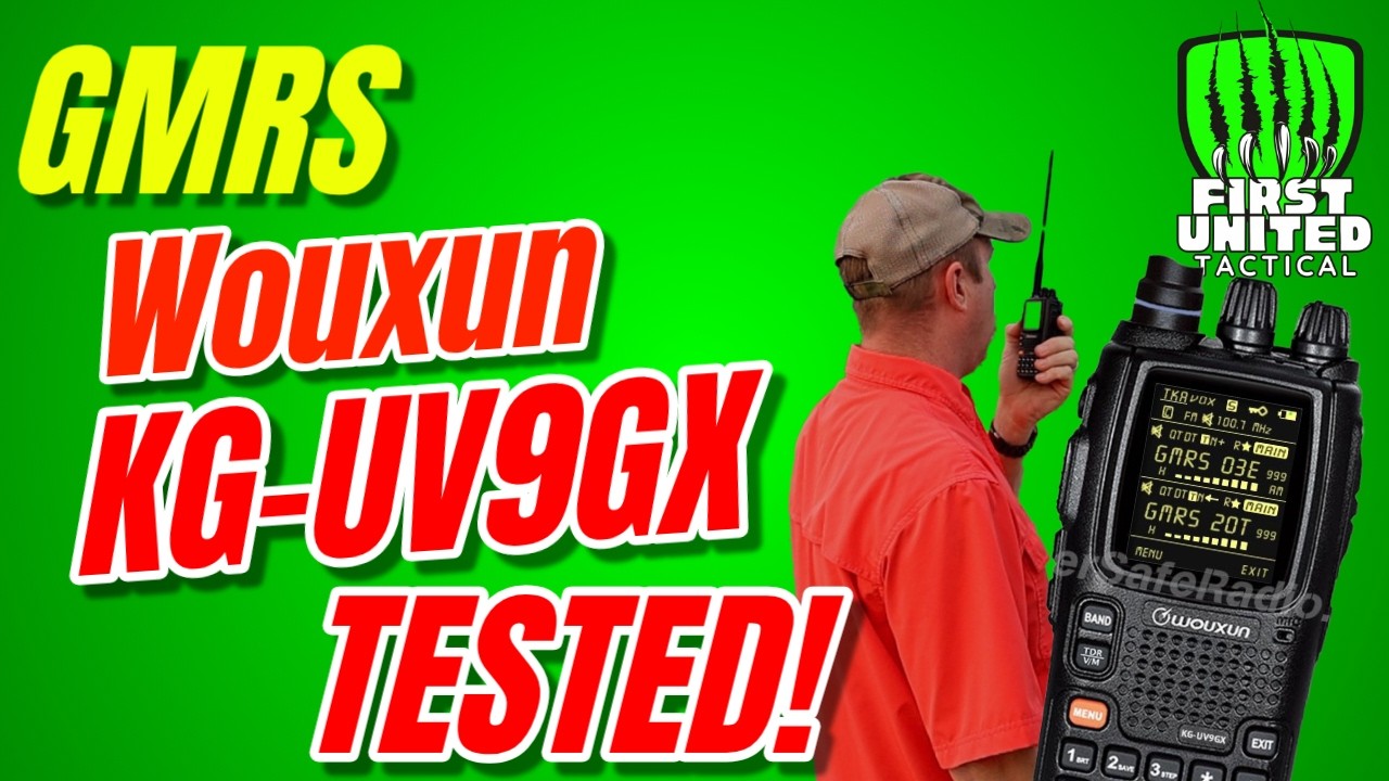 Wouxun KG‑UV9GX GMRS Radio Review – Real-World Range Test & Field Performance