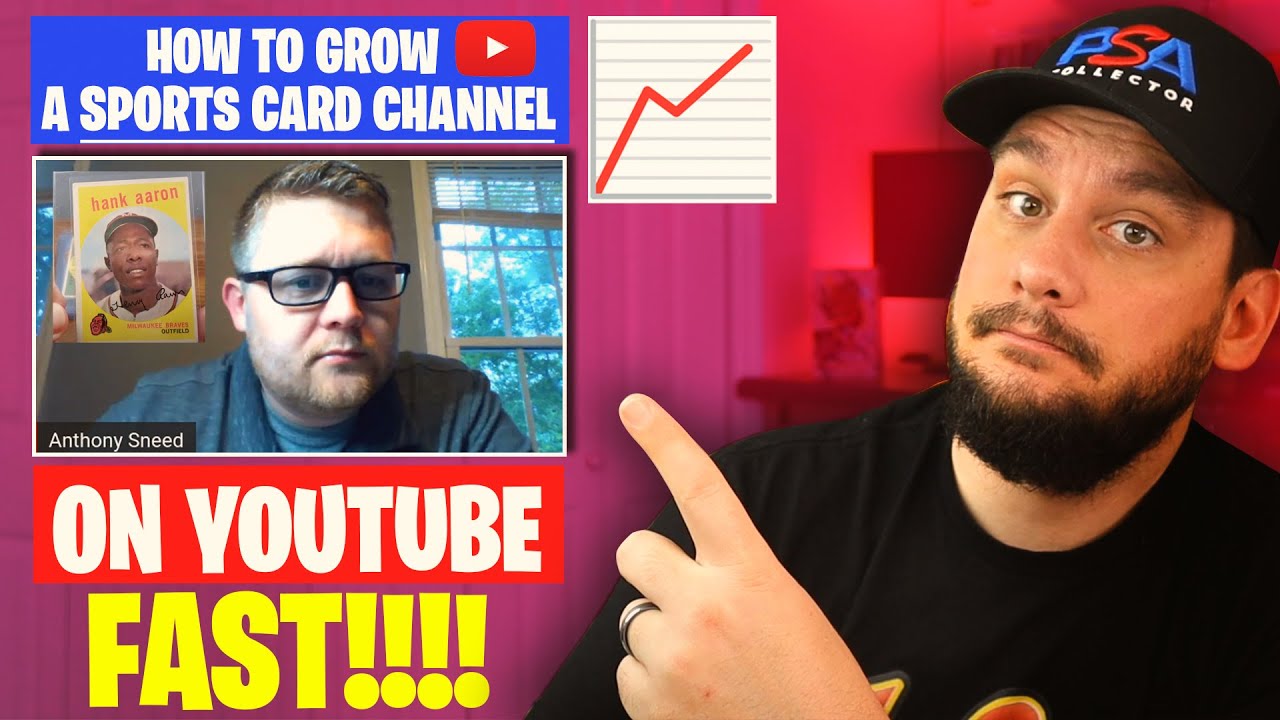 Как быстро раскрутить свой YouTube-канал, посвященный спортивным карточкам! ☄️⚡️⚡️