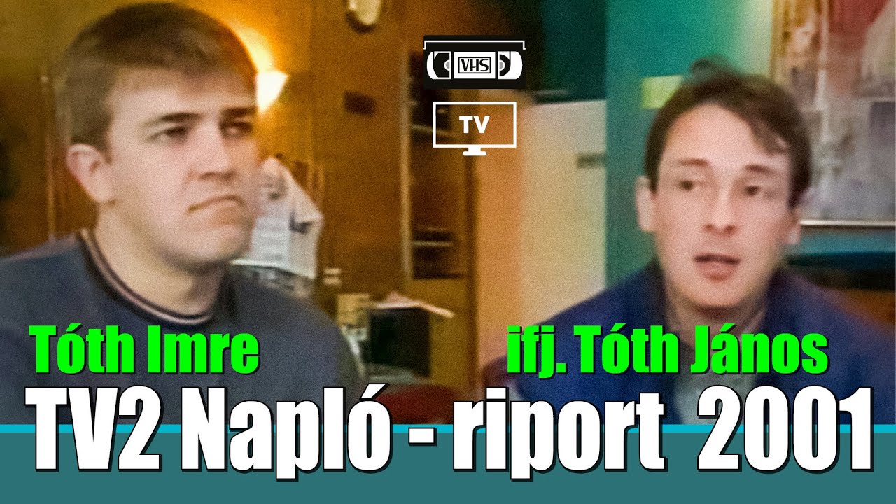 ifj.Tóth János - Tóth Imre riport TV2 Napló 2001.  -  RallyeShop.hu