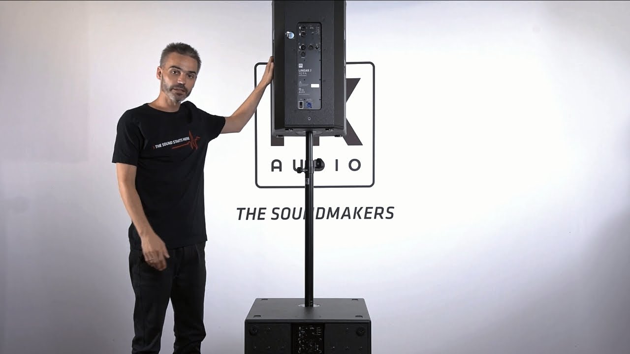 Setting up a LINEAR 7 system PART 1 | Unboxing and building | HK Audio (English)