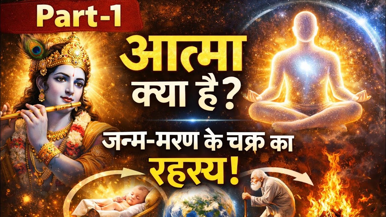 आत्मा क्या है? | Part-1  जन्म-मरण का रहस्य | सनातन धर्म के अनुसार आत्मा और पुनर्जन्म का सत्य 