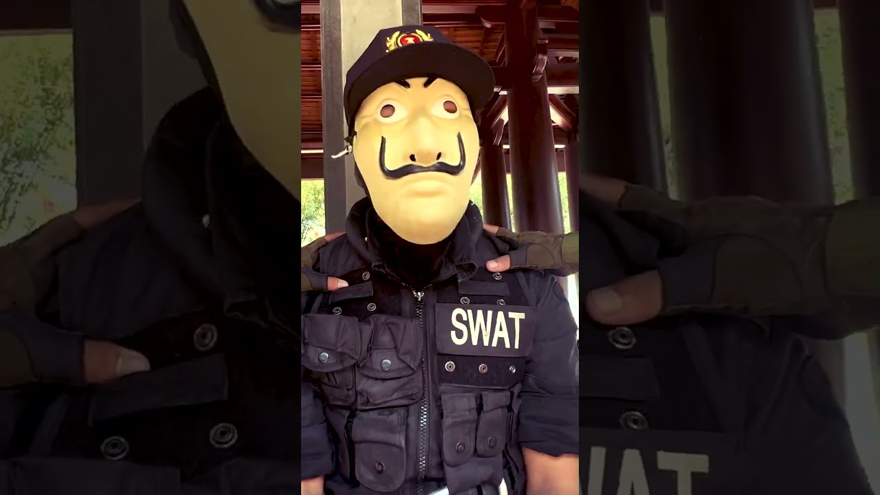 Parkour MONEY HEIST vs ARMY 
