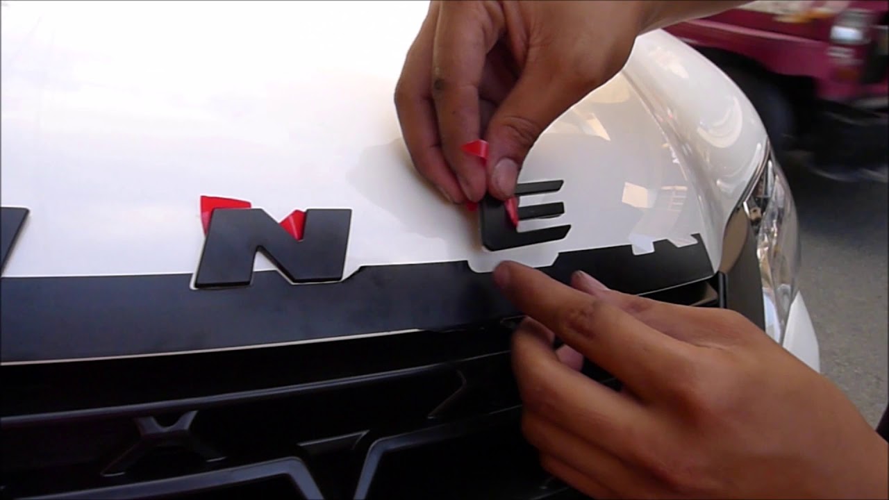 HOW TO INSTALL HOOD EMBLEMS - DIY INSTALLATION