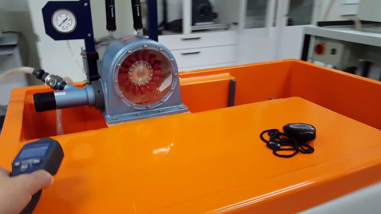 VIDEO PRÁCTICA 3 - Turbinas - Turbina Pelton
