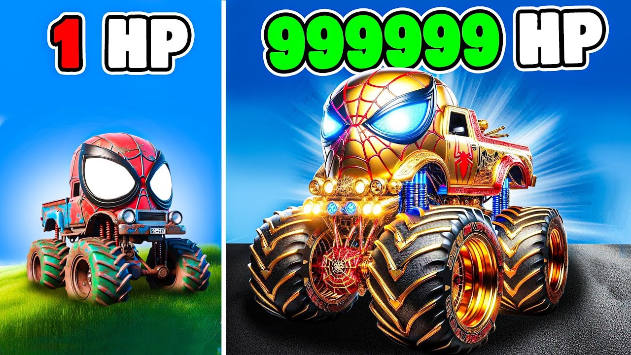 Модернизация SPIDERMAN Monster Truck в GTA 5