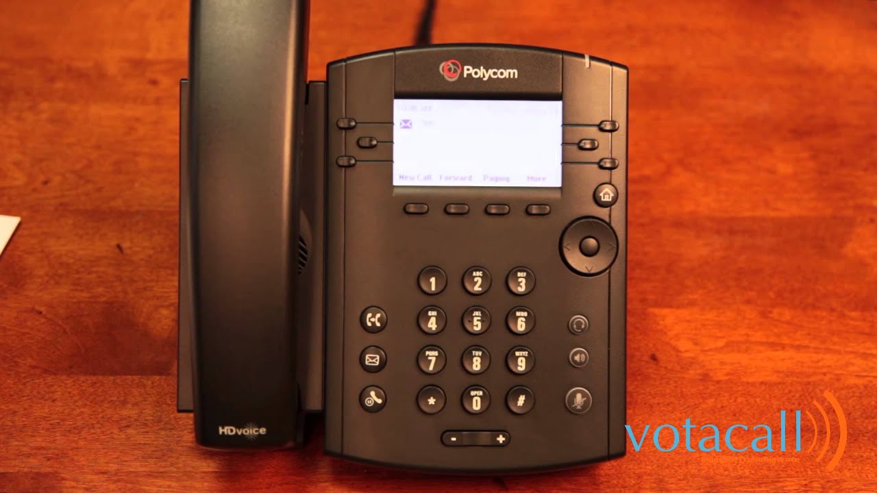 Votacall Hosted VoIP Polycom VVX300-310 Training Video