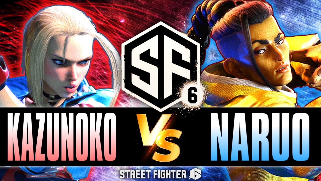 SF6 ▶ Kazunoko (Cammy) vs Naruo (Jamie) | Street Fighter 6