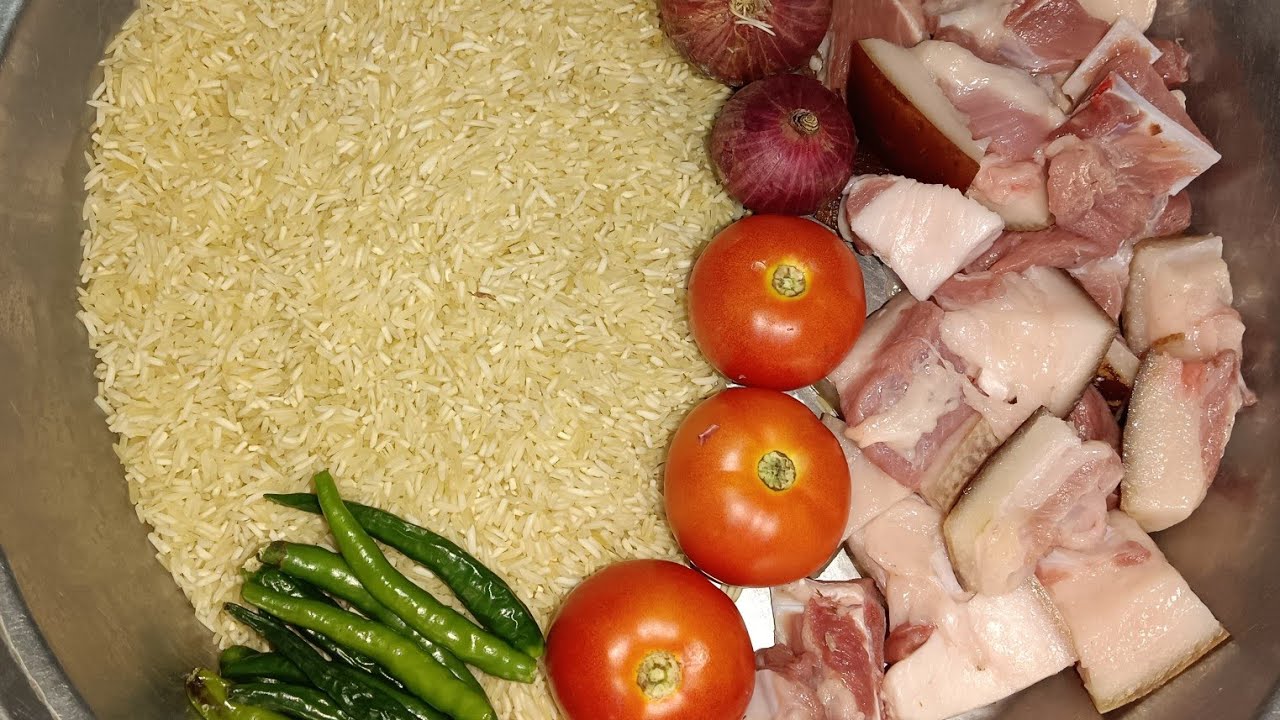 Suar ke meet ki pulao kaise banate hain ll Pork  pulao recipe