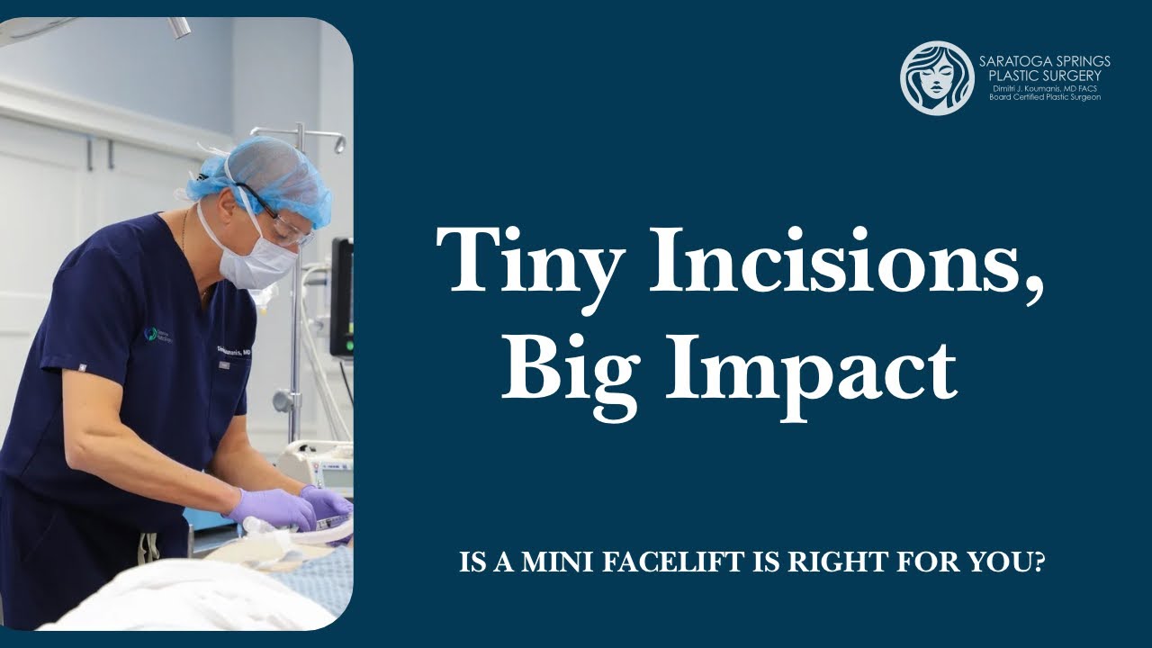 Tiny Incisions, Big Impact. Is a mini facelift right for you?