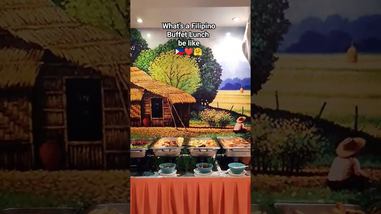 Filipino Buffet Lunch🇵🇭🤗❤️ 