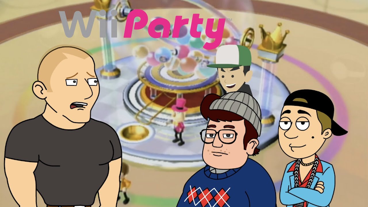 Childish Dad Plays Wii Party Bingo