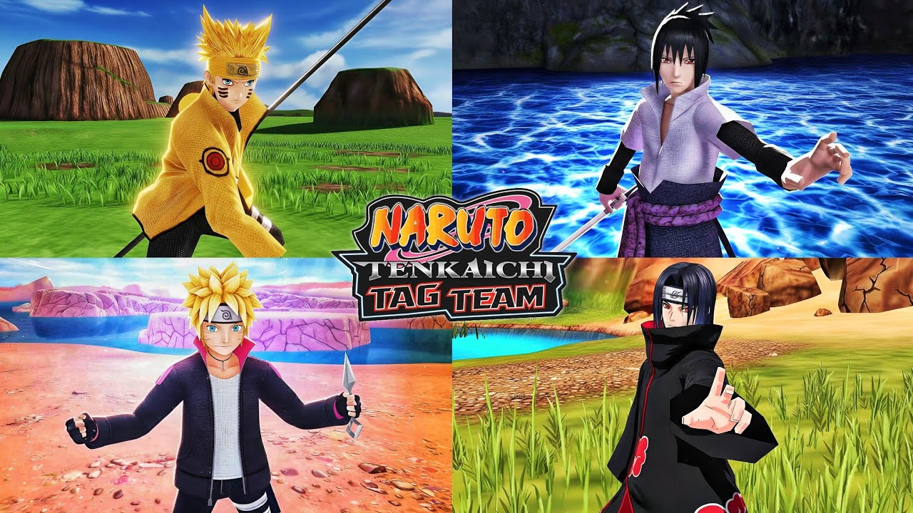 DBZ TTT Mod | Naruto Tenkaichi Tag Team ISO PPSSPP Android | Gameplay