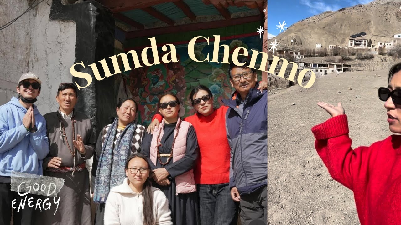 Sumda chenmo with the fam ☺️