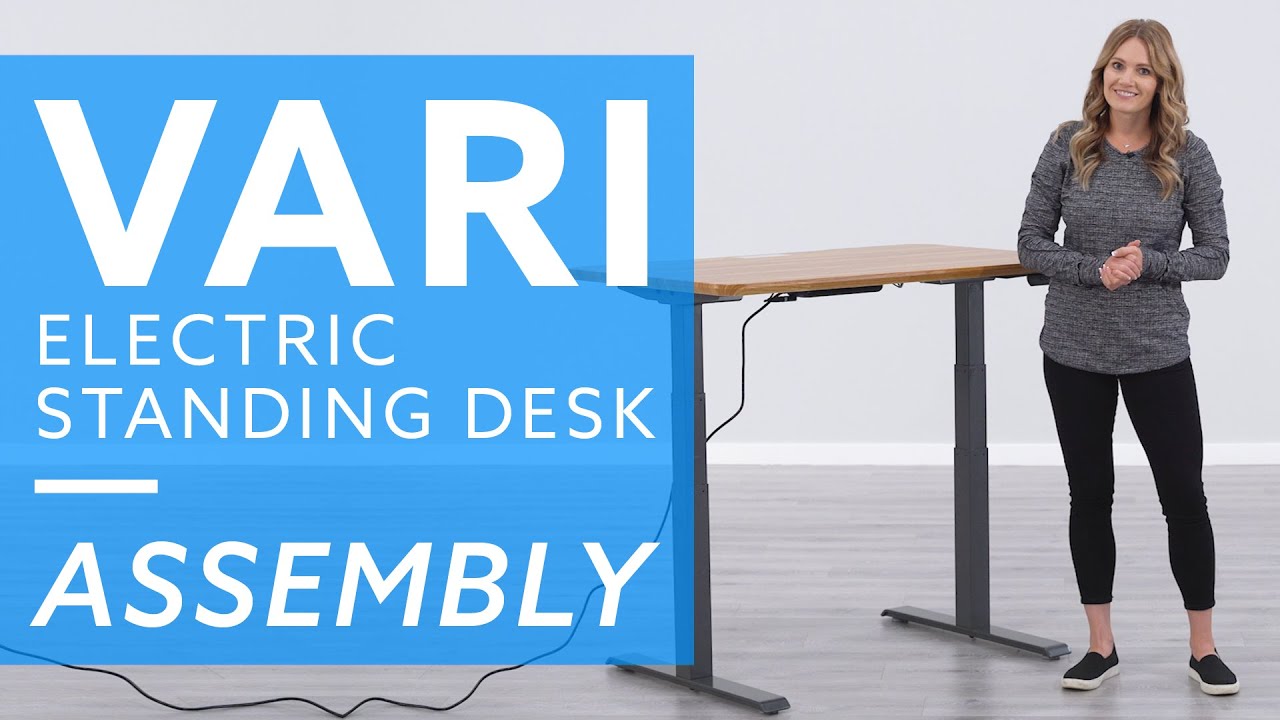 Unboxing & Assembly: Vari Electric Standing Desk 48x30 V2