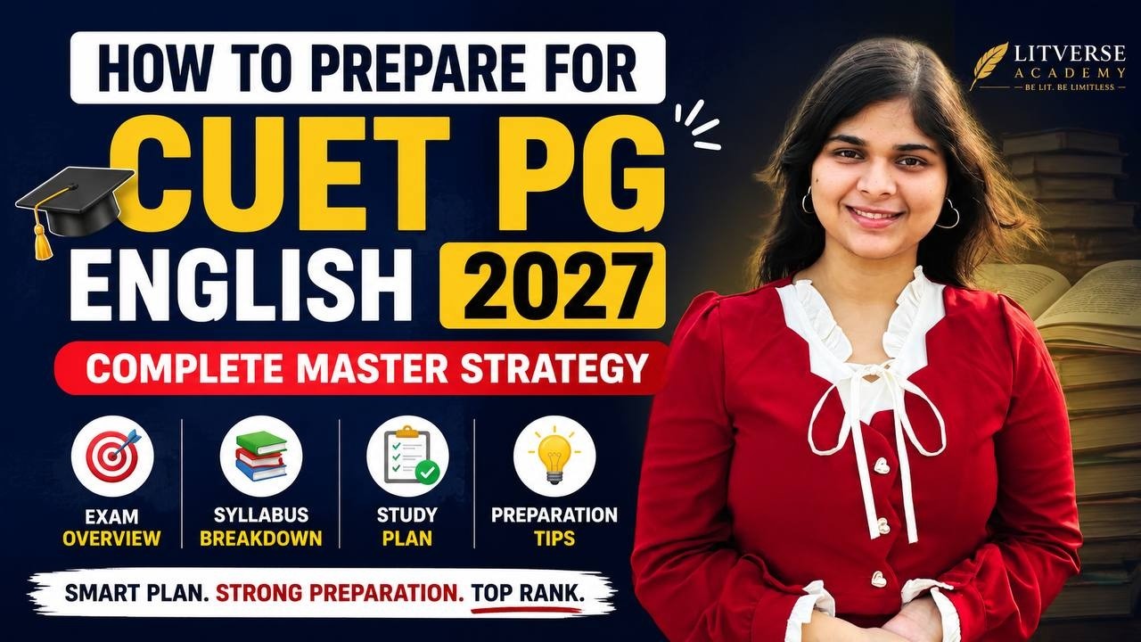 How to Prepare for CUET PG English 2027 | Complete Master Strategy & Study Plan 🔥