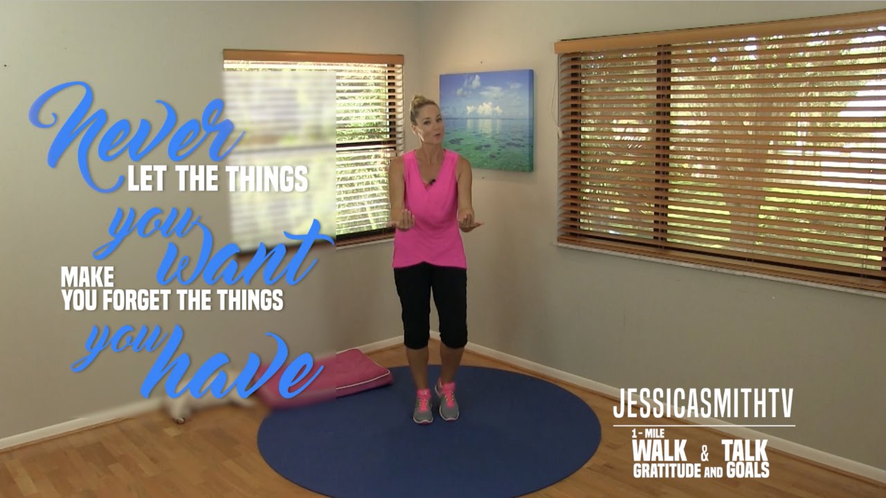 1-Mile Walk n' Talk: Gratitude + Goals - Walk at home + motivation