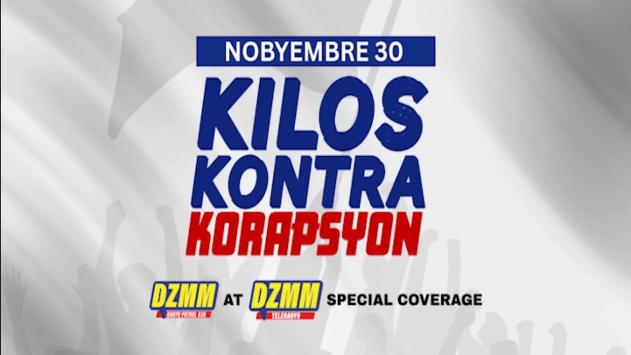 LIVE: Kilos Kontra Korapsyon DZMM Special Coverage (30 November 2025)