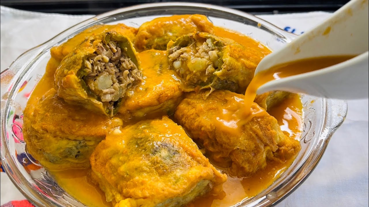 como hacer CHILES RELLENOS SALVADOREÑOS AUTENTICOS