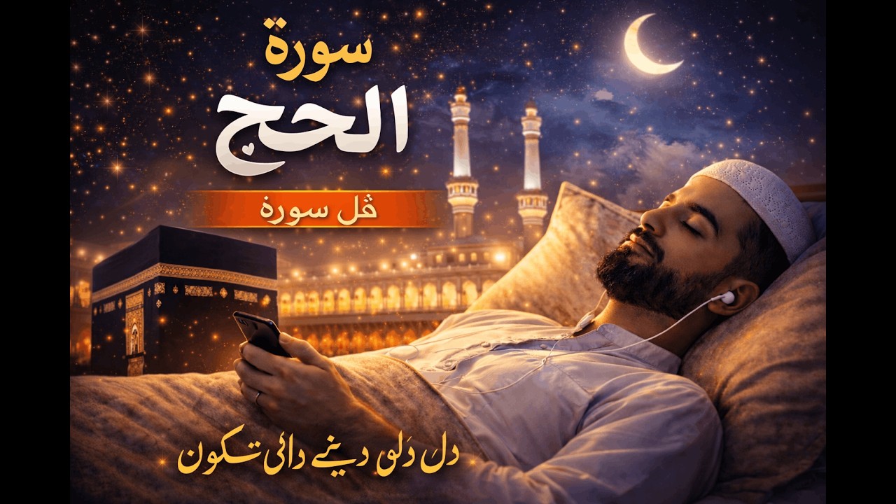 Surah Al-Hajj – Heart Touching Tilawat | Spiritual & Powerful Recitation