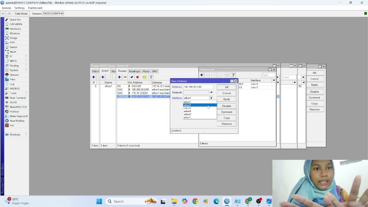 routing static