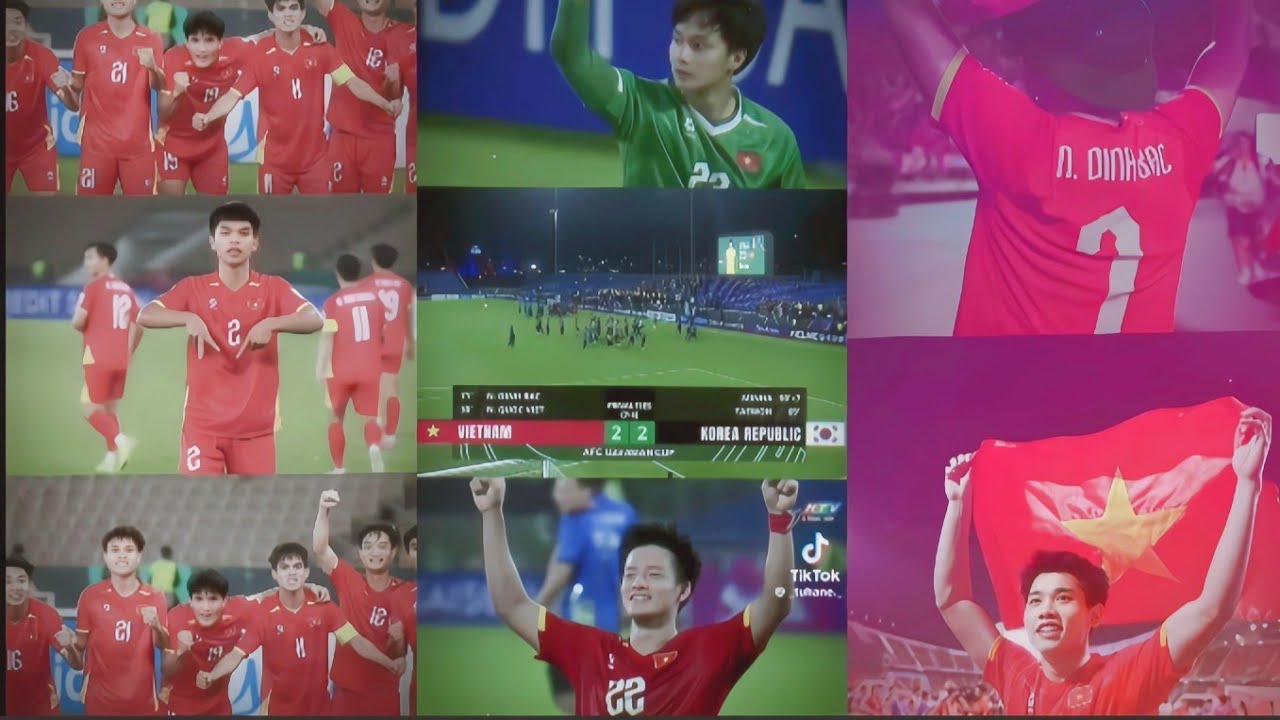 Tổng hợp những video TikTok của Bóng Đá U23 Việt Nam | Sahara Official