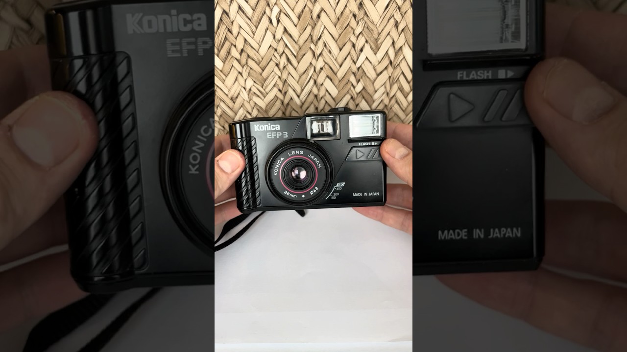 How to Load Film in the Konica EFP 3 🎞️ | Quick Guide