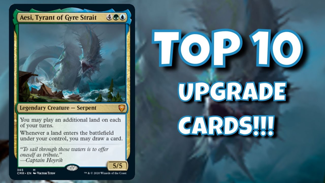 Aesi, Tyrant of Gyre Strait / Reap the Tides COMMANDER DECK - Top 10 Upgrades!!!!
