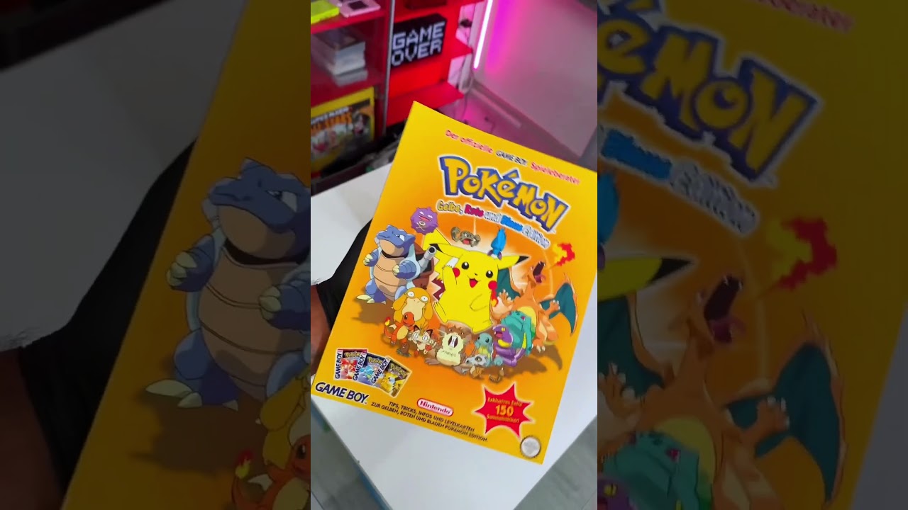 Roy hat f&uuml;r &uuml;ber 1000&euro; bestellt #pokemon #gameboy #flohmarkt