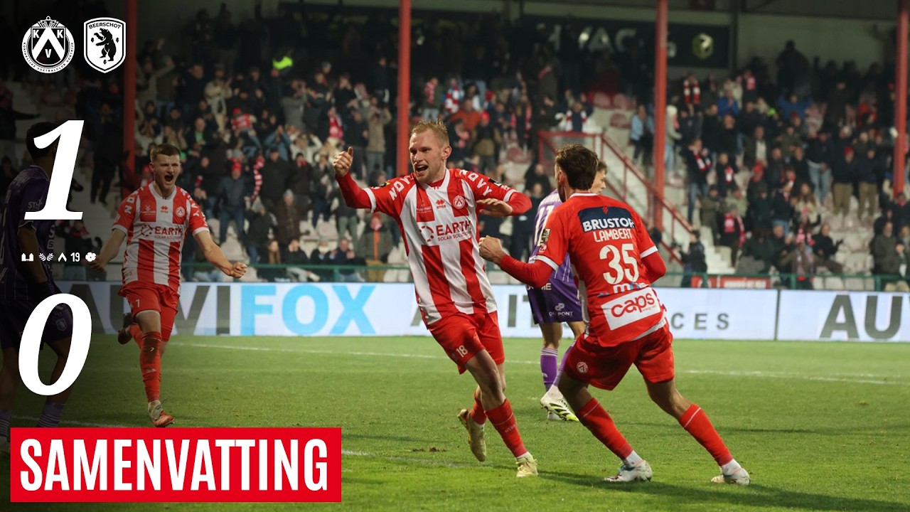 KV Kortrijk Highlights vs  Beerschot