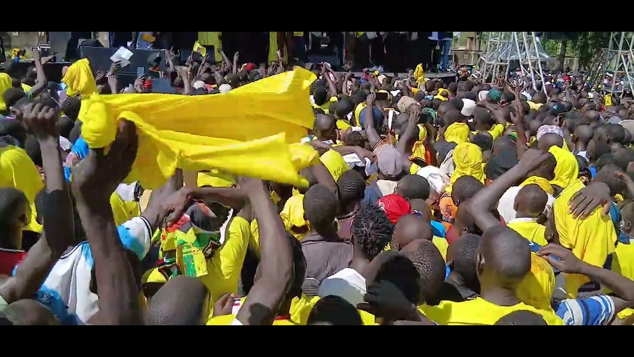 Omoro district ,opit town council presidential campaign 